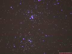 27/07/2019  NGC869 e NGC884  (Doppio Ammasso)  in Perseus  Canon 77D  con 90/900.
